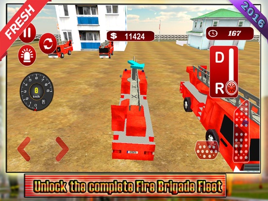 Скачать игру Fire Truck Driving 2016 Adventure Pro - Real Пожарный Simulator с аварийным парковки и пожарная бригада Сирены