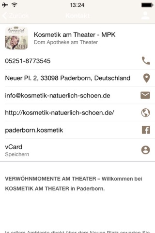 Kosmetik Paderborn - MKP screenshot 2