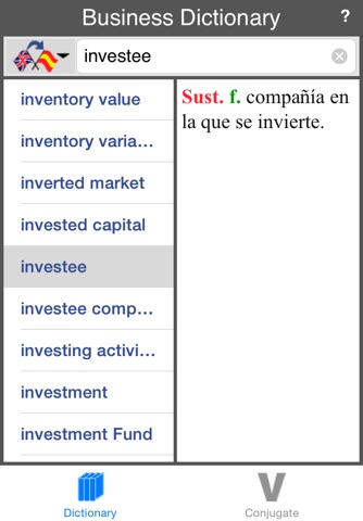 Spanish-English Business Dictionary (Offline) screenshot 3