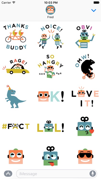 Fossil Stickers