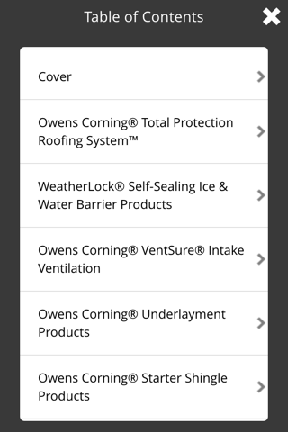 Owens Corning® Total Protection Roofing SystemTM screenshot 4