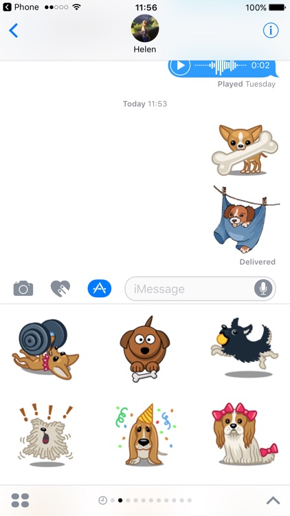 Dog Emoji Animated Sticker Pack for iMessage