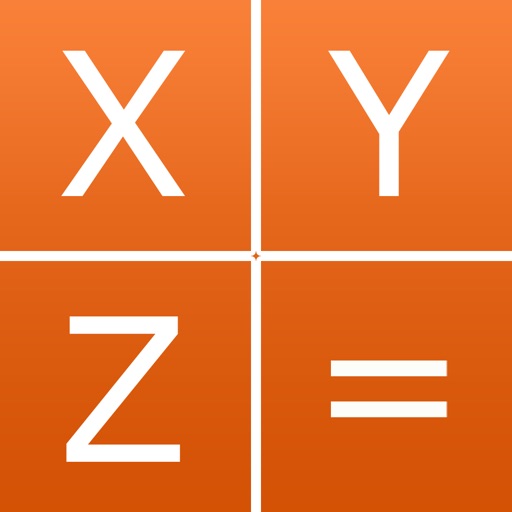 Kalkulačka pro řešení soustavy tří lineárních rovnic o třech neznámých icon
