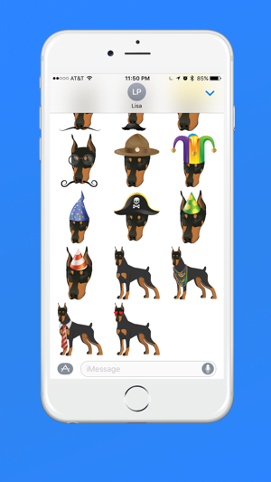 Doberman Pinscher Emoji(圖4)-速報App