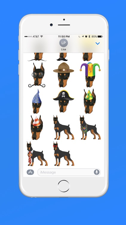 Doberman Pinscher Emoji screenshot-3