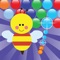 Crazy Bee Bubble Shooter POP! Game for Kids