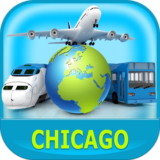 Chicago USA, Tourist Attractions around the City icon