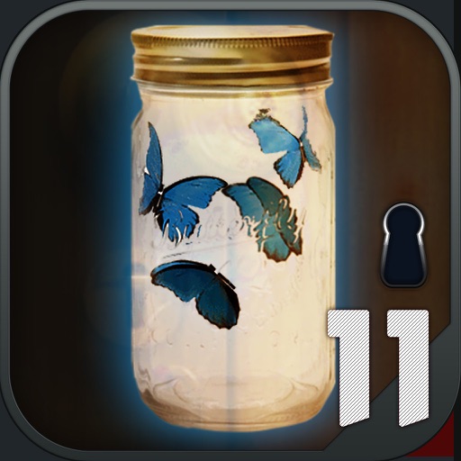 Room escape : blue butterfly 11 icon