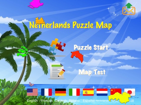 Netherlands Puzzle Map screenshot 3