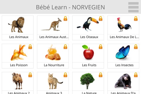 Baby Learn - NORWEGIAN screenshot 2