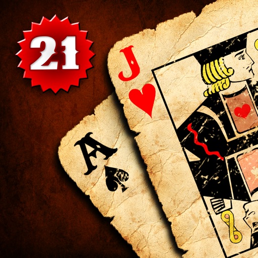 Blackjack classic and GoGo 21 Solitaire. Icon