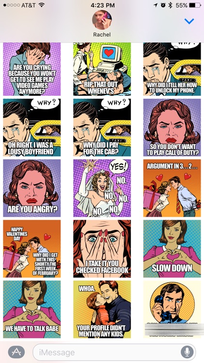 Ex Girlfriend Stickers