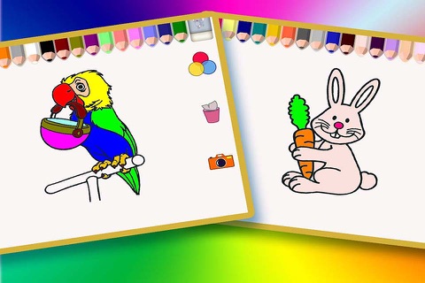 Drawing Book - 幼熊和猫儿博士学画画 screenshot 2