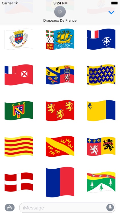Drapeaux de France Stickers