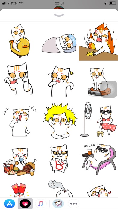 Cat Animated Emoji screenshot 2
