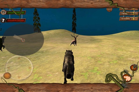 Wild Attack Wolf Simulator 3D screenshot 2