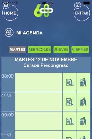 SEFH CONGRESOS screenshot 4