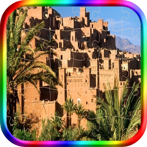 Jigsaws Puzzles Africa Game for adults and Kid iOS App