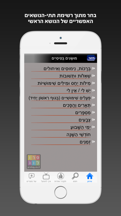 אנגלית - שיחון לדוברי עברית מבית פרולוג - חדש השמעה והקראה בנגיעה Screenshot 2