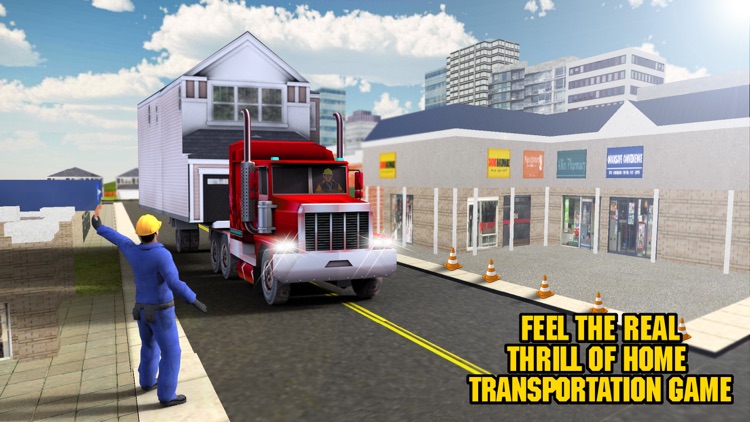 House Moving Big Truck Driver – Trucking & Parking