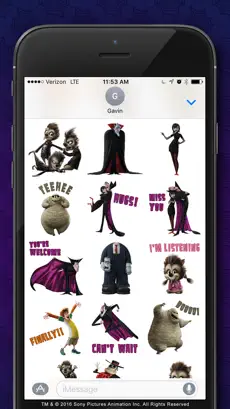 Captura de Pantalla 4 Hotel Transylvania ™ Stickers iphone