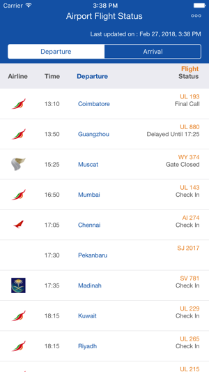 Colombo Airport Flight Status(圖2)-速報App