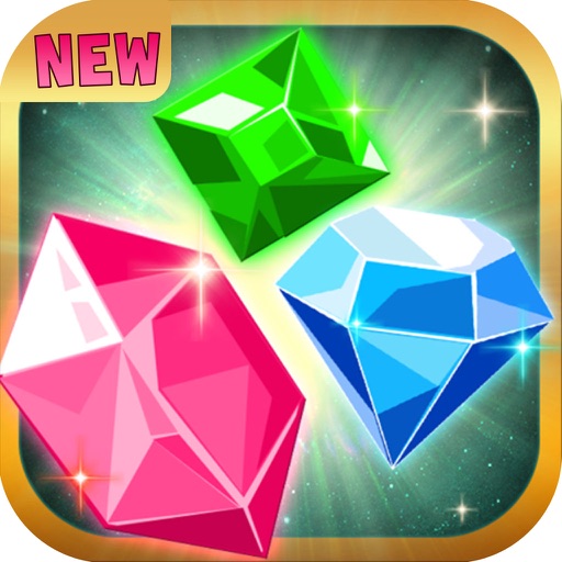 Diamond Star Jelly Crush & Blast Free Game Icon