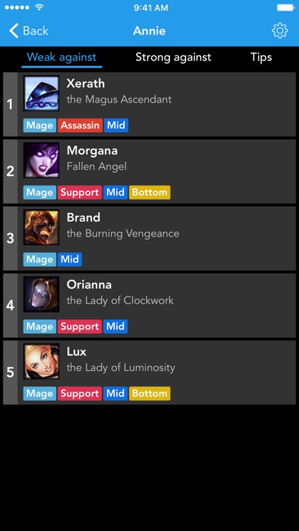 Counter Picker for League of Legends