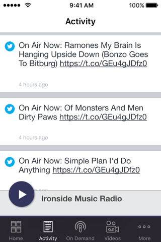 Скриншот из Ironside Music Radio