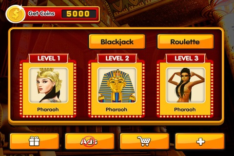 Fire Pharaoh's Treasure Slots in Casino Best Slot Machines Pro screenshot 3