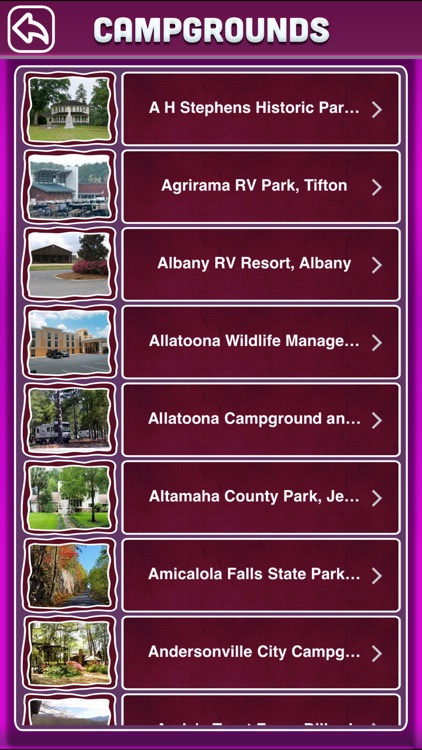 Georgia Campgrounds Offline Guide