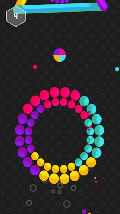 Crazy Color - Endless flywheel, Triangle tilt challenge - Slip away