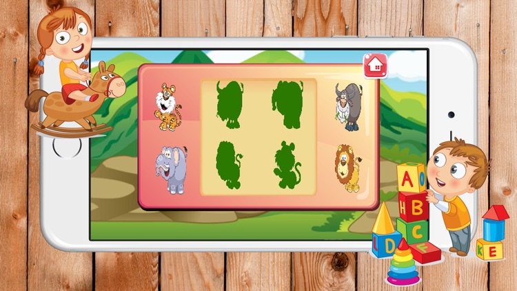 Educational learning english vocabulary (animals) free games for kids