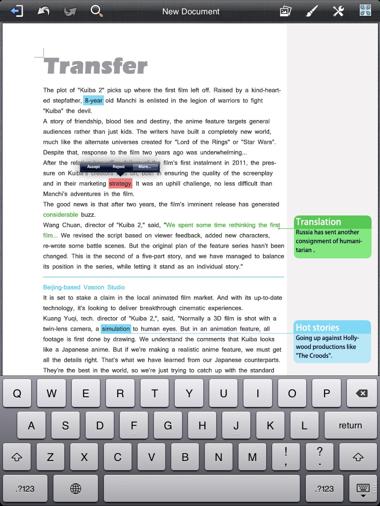 Word Documents - for Microsoft Office Word edition screenshot 2
