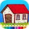 Coloring Book House: Learn to draw & paint for Kid