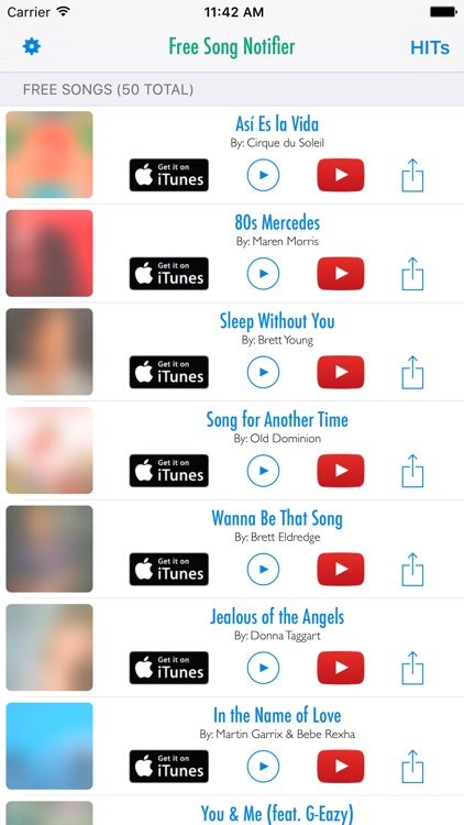 Free Song Notifier for iTunes