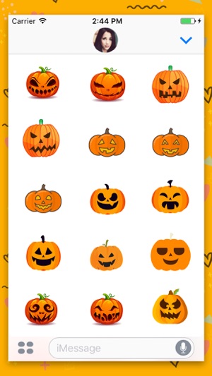 Halloween Pumpkin : Stickers(圖3)-速報App