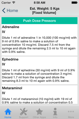 Push Dose Pressors screenshot 2