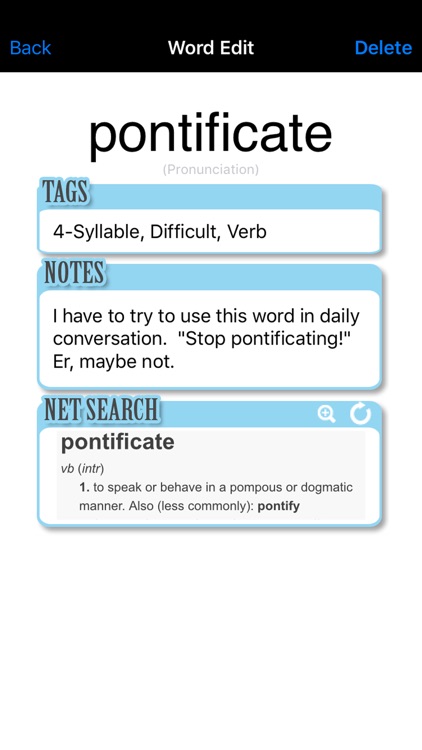Word Word -My Personal Dictionary-