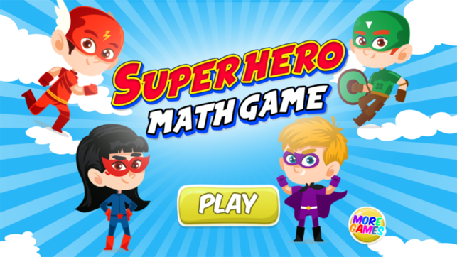 Super Hero Math Games