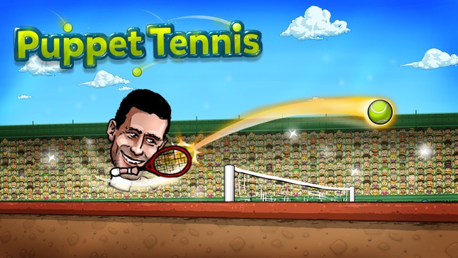 Puppet Tennis: Topspin Tournament of big head Marionette leg(圖2)-速報App