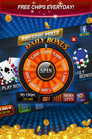 Awesome Poker - Texas Holdem screenshot 4