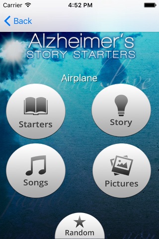 Alzheimers Story Starters screenshot 3