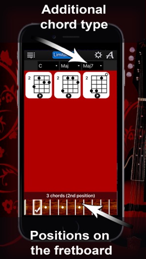 Mandolin Chords Compass Lite: lots of chord charts(圖4)-速報App