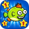 Floppy Fish Adventure - Flipping Fly Don't Clash