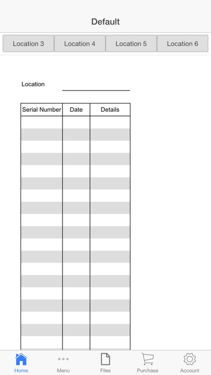 Household Log