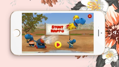 Stunt Hippo-Sprint now! screenshot 2