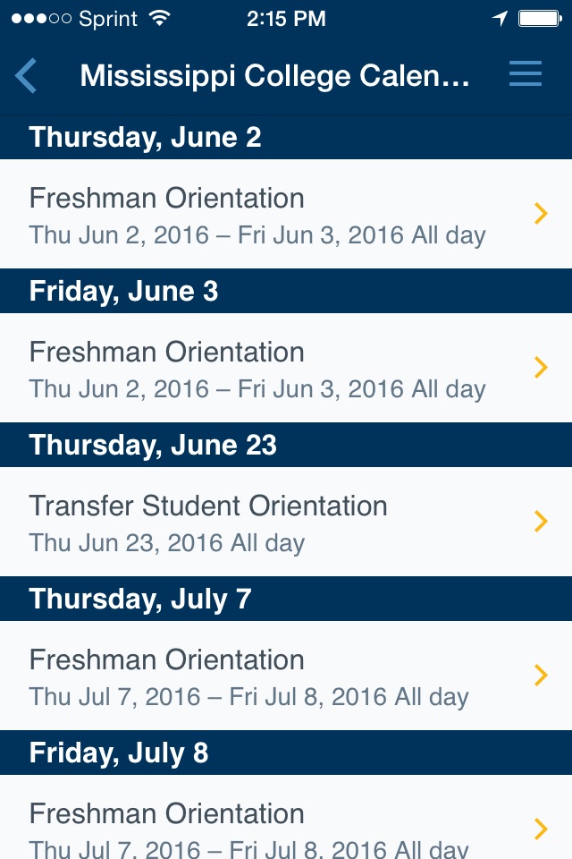 Mississippi College Mobile screenshot 4