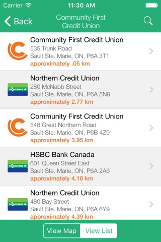 Community First CU ATM Finder screenshot 4