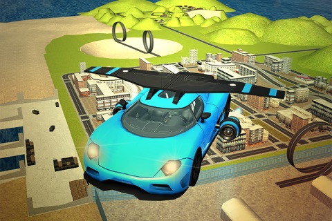 Flying car the real Racing Fever screenshot 3